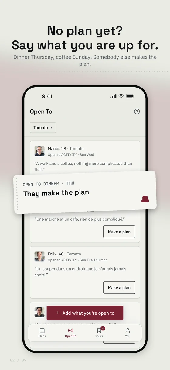 Seatt screen 2 of 7