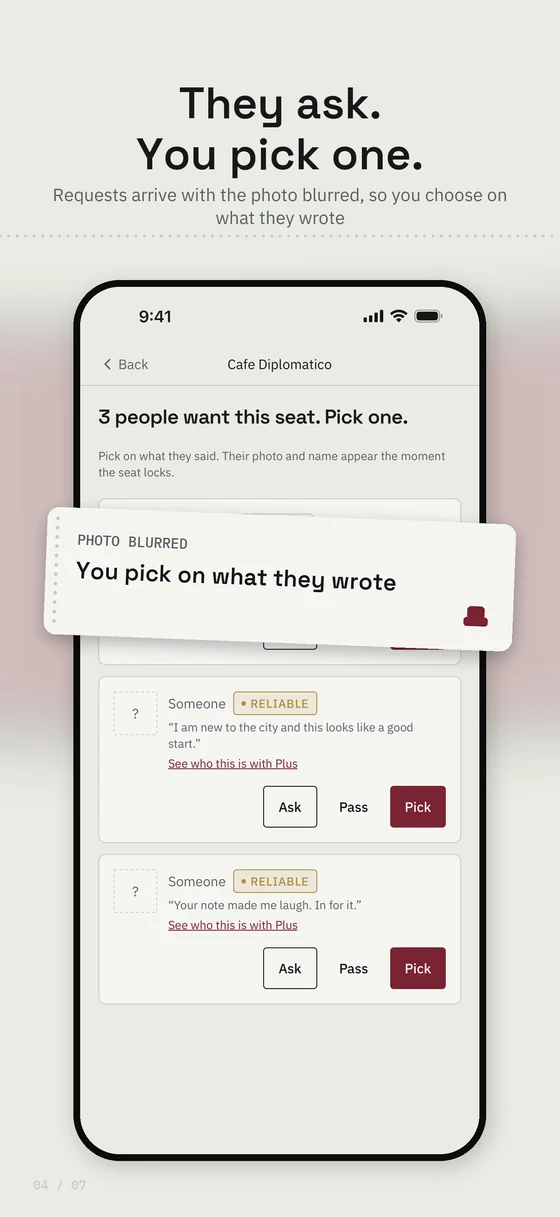 Seatt screen 4 of 7
