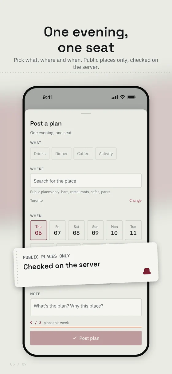 Seatt screen 5 of 7